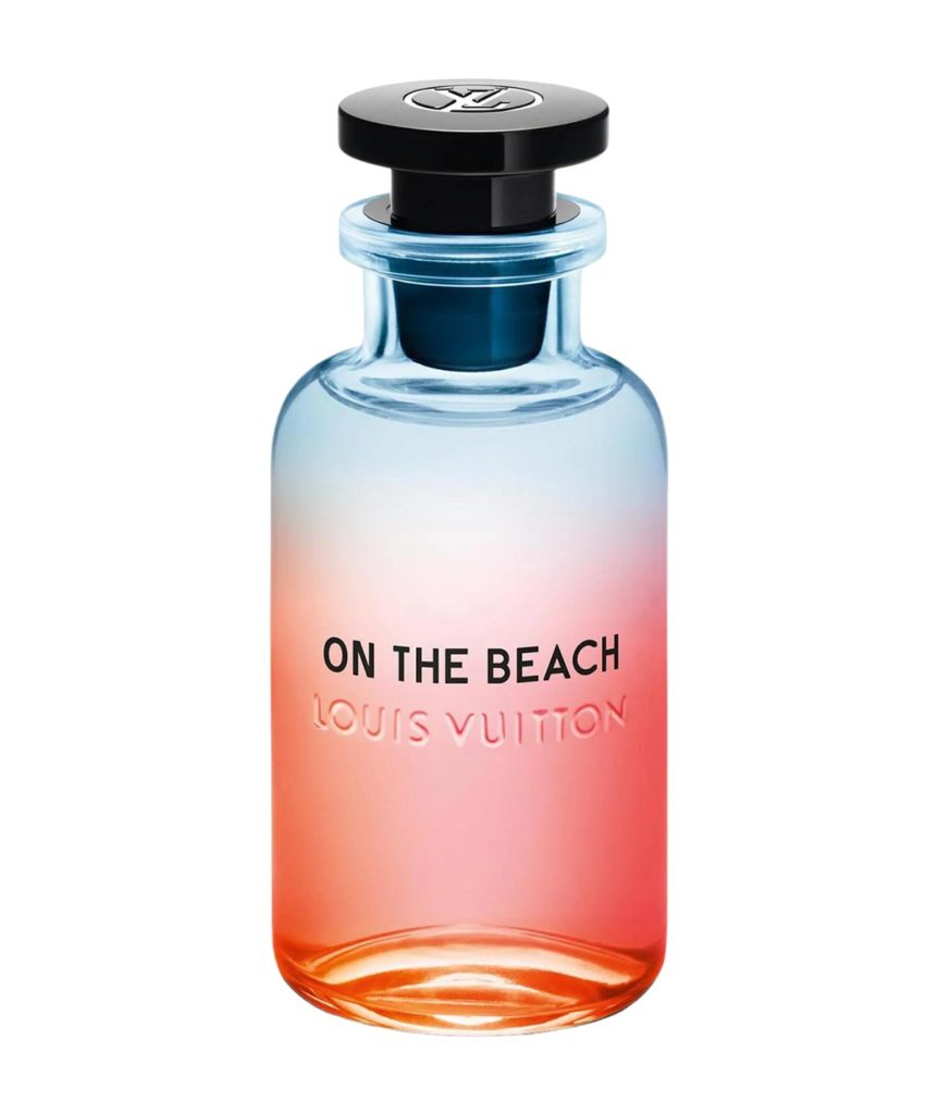 Louis Vuitton On the Beach 100ML bottle on white background